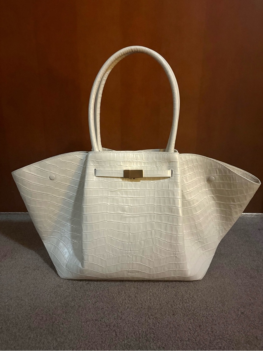 demellier new york croc bag